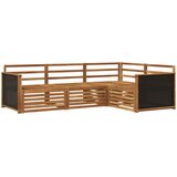  Set vanjskih sofa 4 pcs Prirodna 247,5 x 168,5 x 73 cm | Eponuda.com