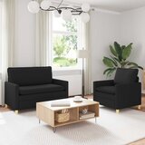  Set sofe 2 kom. Crna Tkanina | shoptok.hr