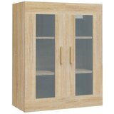 Maison Chic Viseča Stenska omarica - Zidna omarica sonoma hrast 69,5x34x90 cm iu776, (22063053) Cene