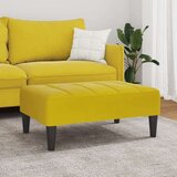  Tabure žuti 77x55x31 cm baršunasti - Žuta 1 | shoptok.hr