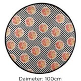  Tranche Circle Djt 100 Multicolor Bathmat | Eponuda.ba