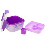 STOR Vijolična plastična otroška posoda za malico K-Pop Demon Hunters – | Shoptok.si