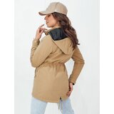 DStreet Women's ELINA jacket, dark beige, | shoptok.hr