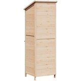  Vrtna Šupa Prirodna 59,5 x 56 x 176,5 cm Čvrsto drvo jele | Eponuda.com