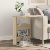  Bocni stol Sonoma hrast 40 x 35 x 60,5 cm Konstruirano drvo | Eponuda.com
