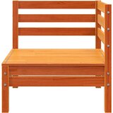  Kutna vrtna sofa voštano smeđe boje od masivne borovine | shoptok.hr