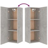  8-dijelni set TV ormarića siva boja betona konstruirano drvo | shoptok.hr