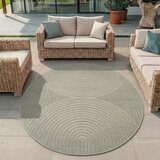 Ayyildiz Carpets Zeleni okrugao unutarnji i vanjski tepih ø 160 cm Nova 1201 – | shoptok.hr