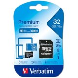 Memorijska kartica MicroSDHC Verbatim 32GB, (C10) UHS-I, sa adapterom | Eponuda.ba