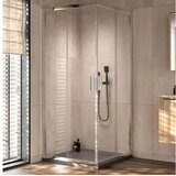 Kolpa San KOLPA-SAN kotna tuš kabina Venus Q 80 S/1, srebrna, 80x80x200 cm | Shoptok.si
