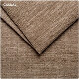 MID.YOU OBLAZINJENA POSTELJA 180 cm x 200 cm , les, tekstil, leseni material rjava | Shoptok.si