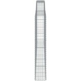  Lučne gabionske košare 7 kom 400x30x180/200cm pocinčano željezo | shoptok.hr