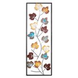 Opviq Zidna dekoracija Platane, 32x90 cm, Šarena | Eponuda.com