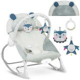 Ricokids otro&amp;scaron;ka ležaljka in njihaljka s vibracijo 7328 &amp;ndash; siva Slike