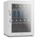 Klarstein Hladnjak za pića Beersafe sa staklenim zrcalnim vratima | 64 x 48 cm | 60 litara | 85 W | Bijela | shoptok.hr