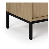 Marckeric Komoda v hrastovem dekorju v naravni barvi 180x80x40 cm Luc – | Shoptok.si