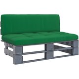 Maison Chic Vrtni srednji kavč - Zunanji kavč iz palet siva impregnirana borovina, (22040626) | Shoptok.si
