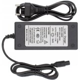 Rosfix Polnilec 36V 42V za Električni Skuter, Hoverboard, Kolo – 3-Pinski Vtič, 1,5A, LED | 100–240V AC, (21656549) | Shoptok.si