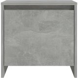 vidaXL Nočna omarica betonsko siva 45x34x44,5 cm iverna plošča | Shoptok.si