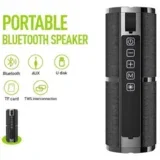 bluetooth zvučnik 8W crna