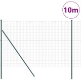Euro Ograđivanje Ukop 10 x 1,5 m Čelik premazan PVC-om Zelena | shoptok.hr