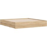 vidaXL Okvir za krevet s ladicama boja hrasta 160x200 cm drveni | shoptok.hr