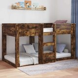  Posteljni okvir Dimljeni oreh 75 x 190 cm Konstruiran les, (5000121240) | Shoptok.si