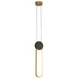  Zambelis 23100 - LED prigušiva luster na sajli LED/13W/230V 3000K zlatna | Eponuda.com