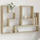 vidaXL Zidna polica boja hrasta sonome 96x12x64 cm konstruirano drvo | shoptok.hr