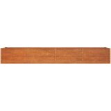  Povišena vrtna gredica boja hrđe 320 x 80 x 45 cm čelik COR-TEN | shoptok.hr