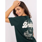 Sublevel T-shirt-D12022M02645R-dark green | shoptok.hr