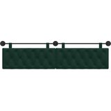  Držeće uzglavlje Zidne Tamnozelena 210 x 55 x 7 cm Baršun - Tamnozelena 200 cm bez LED | shoptok.hr