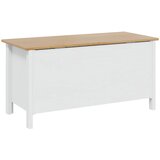  Kutija za spremanje HILL Bijela i medeno smeđa 90 x 40 x 45 cm | shoptok.hr
