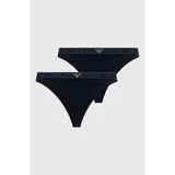 Emporio Armani Underwear Tangice 2-pack mornarsko modra barva