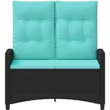  Vrtna klupa s jastukom 105 x 60 x 112 cm čelik | shoptok.hr