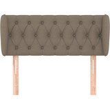  Uzglavlje s ušima smeđesivo 93x23x78/88 cm od tkanine | Eponuda.com