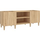 Ormarić za ploče Sonoma hrast 121x38x48 cm Konstruirano drvo | shoptok.hr