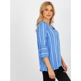 Sublevel Blouse-D73771M11062C-blue | Shoptok.si