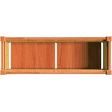  Vrtna sadilica voštano smeđe boje 90 x 31 x 31 cm od borovine | shoptok.hr
