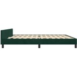  Okvir za krevet bez madraca tamnozeleni 200x200 cm baršunasti | Eponuda.com