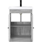  Set namještaja za kupaonicu Siva Sonoma 56 x 37,5 x 81 cm | shoptok.hr