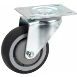 DÖRNER + HELMER zakretni kotač za transportna kolica (Promjer kotačića: 100 mm, Nosivost: 120 kg, S pločom)