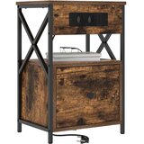  Noćni ormar Dimljeni hrast 40 x 31 x 60 cm Konstruirano drvo | shoptok.hr