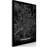  Slika - Dark Map of Frankfurt (1 Part) Vertical 60x90 Cijene