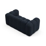 Micadoni Temno modra sedežna garnitura iz šenilje 170 cm Lupine – | Shoptok.si