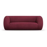 Cosmopolitan Design Bordo rdeča sedežna garnitura iz tkanine bouclé 210 cm Essen – Cene