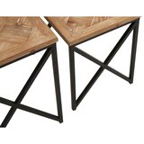 Premier Housewares Pomoćni stolići u setu 2 kom od masivne jele 38x51 cm Kickford – | shoptok.hr