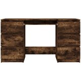 Radni stol boja dimljenog hrasta 140x50x77 cm konstruirano drvo | shoptok.hr