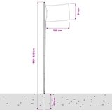  Švedska zastava i jarbol 6,08 m aluminijski | shoptok.hr