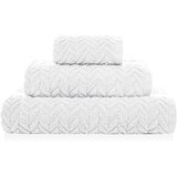Sorema Set ručnika Chevron 3 kom, bijela | shoptok.hr